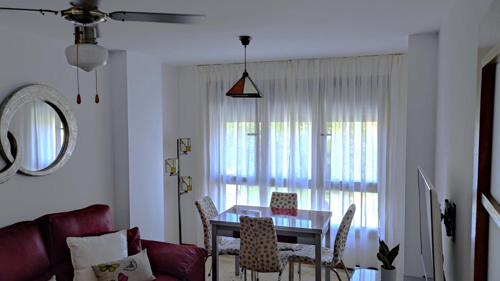 En Ribeira Para 4 Centrico Con Parking Exterior photo